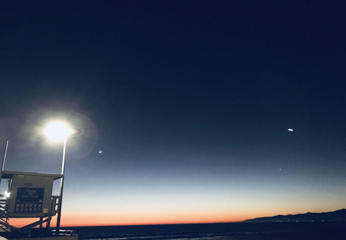 End of the day in LA